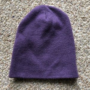 Purple Knit Beanie